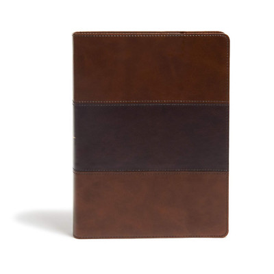 KJV Study Bible, Full-Color, Saddle Brown Leathertouch, Indexed, KJV Holy Bible,
