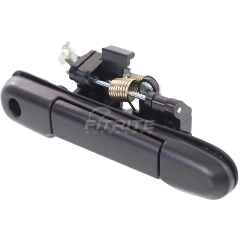 Exterior Door Handle Textured Black Front Right Side Fits 1992-1995 Toyota Paseo - Image 2 of 4