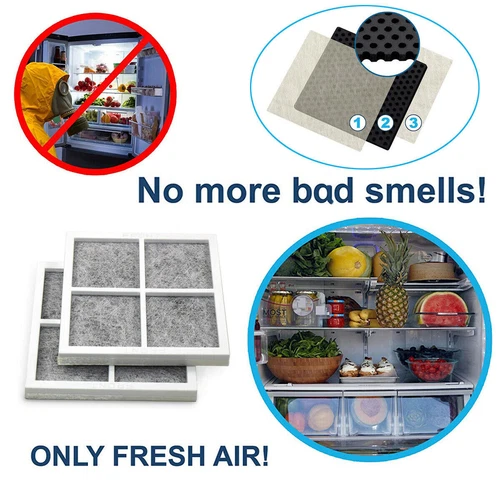 4 PACK For LG LT120F ADQ73214404 Fresh Air Replacement Refrigerator Air Filter - Picture 6 of 7