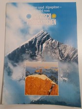 Germany Booklet Garmisch Partenkirchen Vtg 1980s Rare VHTF Map Ski Nice Pics 