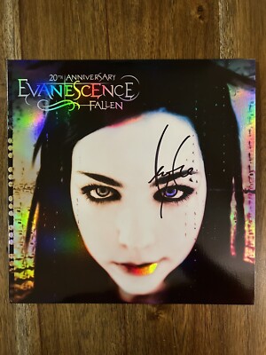 Amy Lee' Signed Vinyl Album 'Fallen 20th Anniversary' Beckett