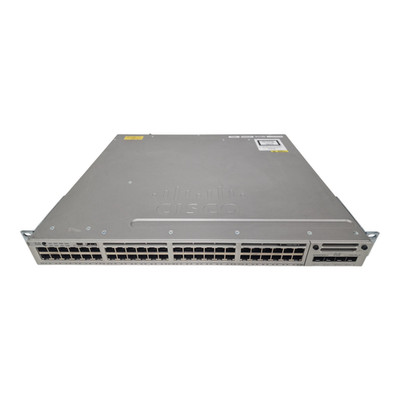 Cisco Catalyst WS-C3850-48T-S 48x 1Gb RJ-45 Ports Layer 3 Switch + C3850-NM-4-1G