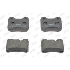 JURID Bremsbeläge Bremsbelegsatz hinten für Opel Astra F Caravan Saab 900