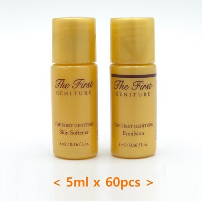 O HUI The First Geniture Skin Softener Emulsion Set 5ml x 60pcs K-Beauty