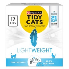 Purina Tidy Cats LightWeight With Glade Clear Springs Scented, Multi-Cat, Low