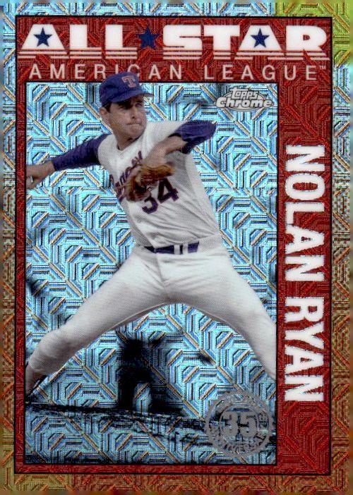 2025 Topps #90ASC-20 Nolan Ryan 1990 Topps Baseball 35th Anniv Chrome All-Stars