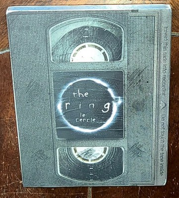 The Ring w/SteelBook Case [SDH] (Blu-ray, 2022, Widescreen) Naomi Watts!