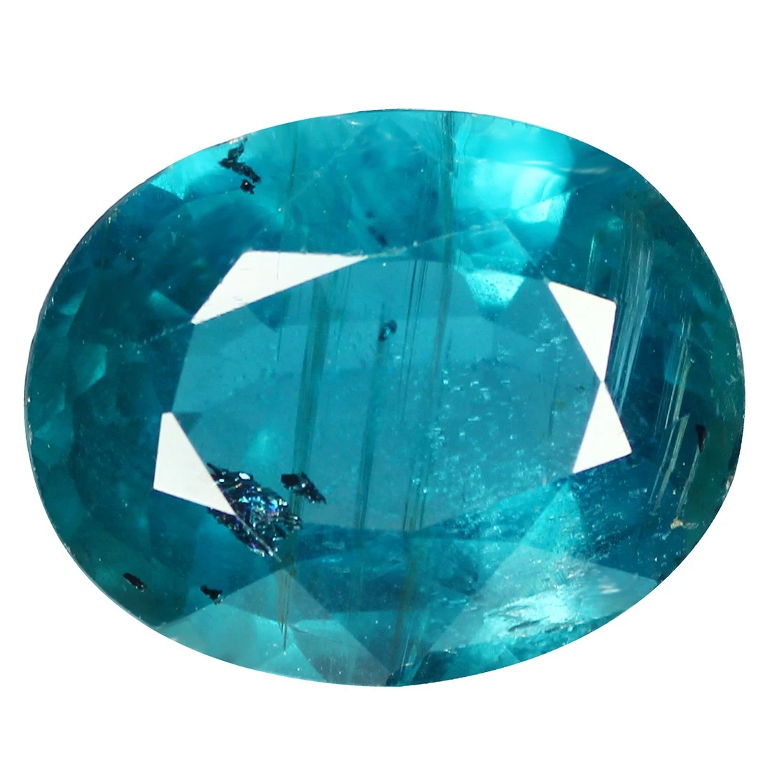 Kyanite Bleue Naturelle Du Népal – 1,11 Carat – 7 X 4,8 Mm – Pierre Gemme Rare Non Traitée