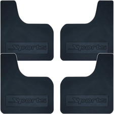 Quyddc Mini Size Soft Rubber Car Universal Mud Flaps Mudguards All Weather Fits