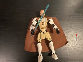 LEGO Star Wars Obi-Wan Kenobi Buildable Figure 100% COMPLETE (75109)