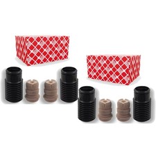 2X FEBI BILSTEIN PU (POLYURETHAN) ANSCHLAGPUFFER VORNE HINTEN PASSEND FÜR