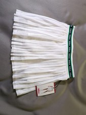 Wilson Girls Tennis Skort Size M 8 White PLEATED NEW WITH TAGS