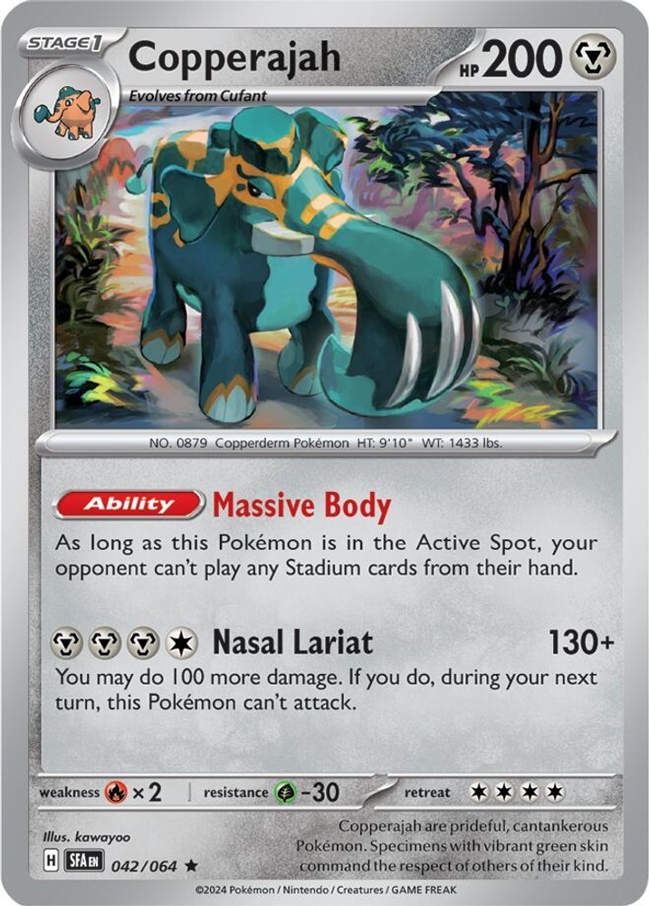 Copperajah SFA - 042/064 Pokemon NM EN Holofoil