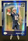 2024 Panini Donruss Optic - Rated Rookie Drake Maye #229 Blue Hyper Prizm (RC)