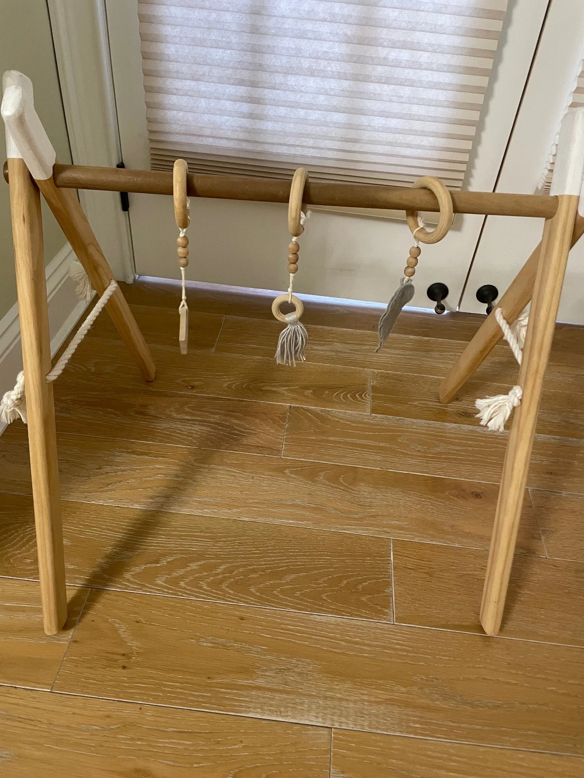 Wooden Baby Play Gym Foldable Baby Activity Gym
Opens in a new window or tab