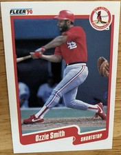 1990 Fleer Baseball #260, Ozzie Smith