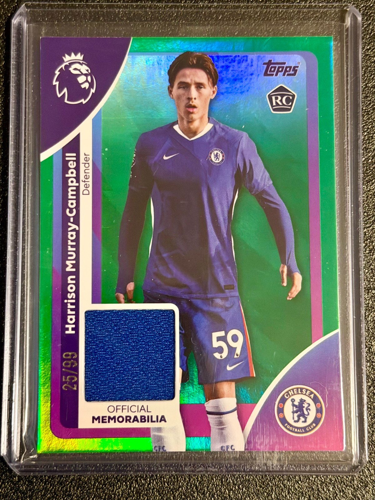 Harrison Murray-Campbell 2025 Topps Premier League #97 Green Price 
