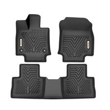 Car Floor Mats Set For 2019-2025 Toyota Rav4 All Weather Tpe Rubber Floor Liners