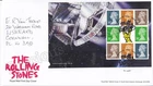 GB FDC FIRST DAY COVER 2022 PRESTIGE STAMP BOOKLET DY41 ROLLING STONES PANE 3