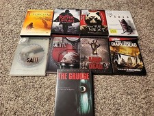 Horror DVD Bundle Lot Of 10 Movies - Nice Collection Of DVDs Scary Thriller
