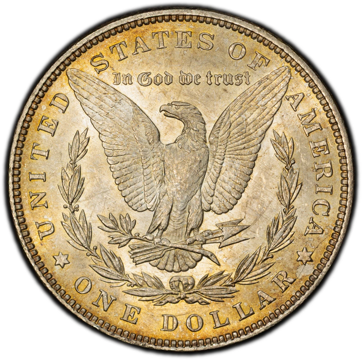 Silver MS 63 Graded 1882 Year Morgan US Dollars (1878-1921) for