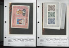 Worldwide Stamp Collection  sheets  in  dealer cards   (mb33 — photo 3