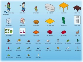 Playmobil Take Along Dollhouse 5167 Completer REPLACEMENT Parts YOU CHOOSE