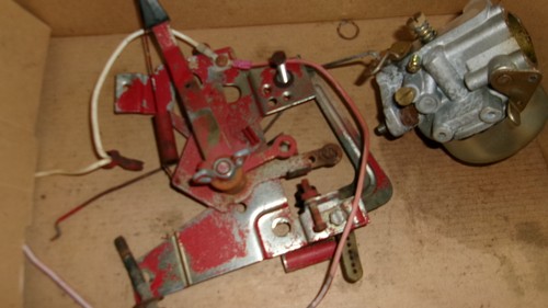 TROYBILT HORSE ROTOTILLER MAGNUM 8 ENGINE CARBURETOR/LINKAGE/MISC.