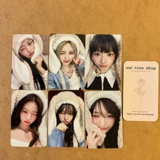 IVE SECRET 4th EP Album Beatroad Bunny Video Call LD Official Photocard PC POB