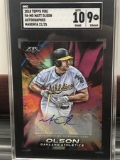 2018 Topps Fire Baseball Cards 16