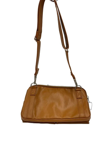 PORTER Shoulder Bag Leather Camel PORTER