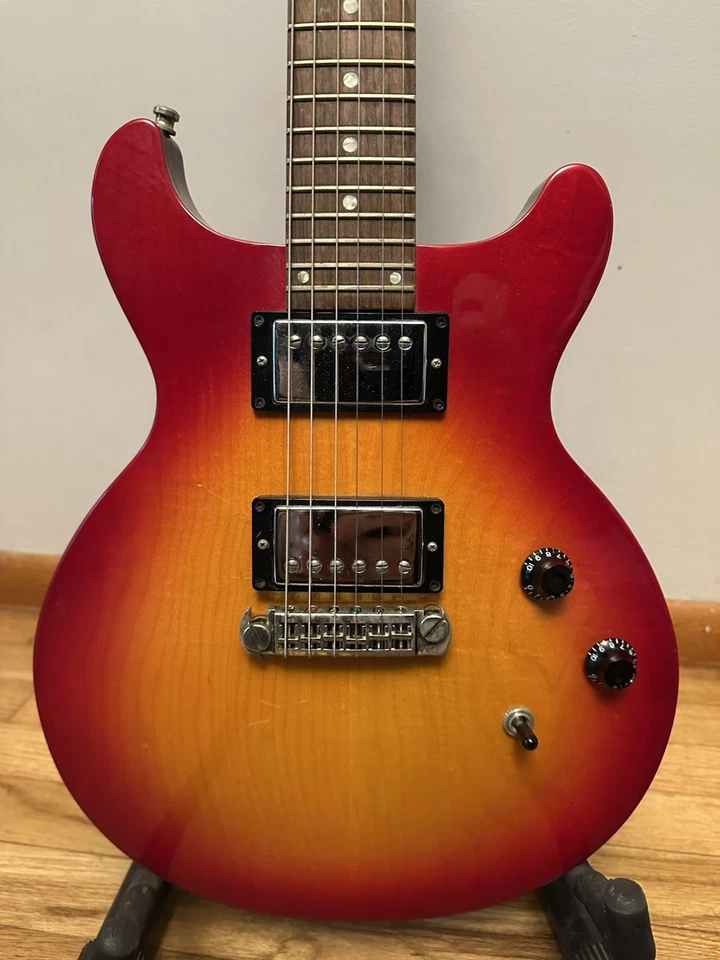 1987 Gibson Les Paul 双切樱桃 Sunburst 颈部 Thru-Body 美国制造 — 第 3/4 张图片