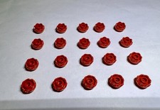 Lego Lot Of 20 Bright Red Rose Flower Flowers Plant Plants City Friends New
