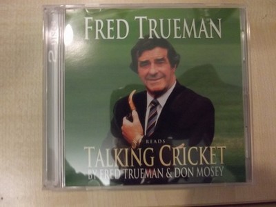 Fred Trueman - reads Talking Cricket 2 x cd,new not sealed,never was..read below