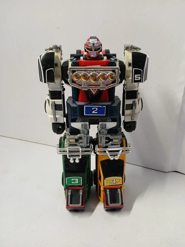 Mighty Morphin Power Rangers Bandai Deluxe Turbo Megazord 1996 Vintage