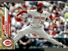 2020 Topps #217 Amir Garrett Gold Star