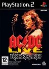 AC/DC Live Rock Band Track Pack - PS2 Playstation 2 Game Complete