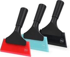 Multi-Purpose Small Rubber Squeegee for Window Glass Shower Door Car Windshield