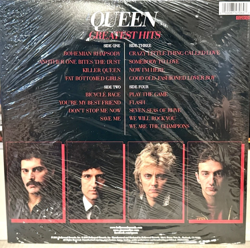 QUEEN - GREATEST HITS 2LP EX LE White & Red VINYLS & FREDDIE MERCURY Funko Pop - Imagem 4 de 4