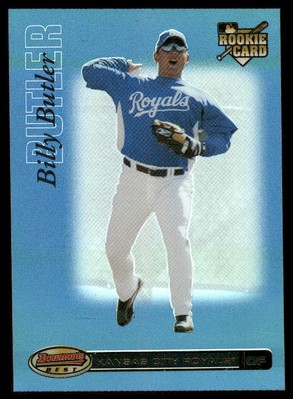 2007 Bowman's Best #54 Billy Butler Blue #/99