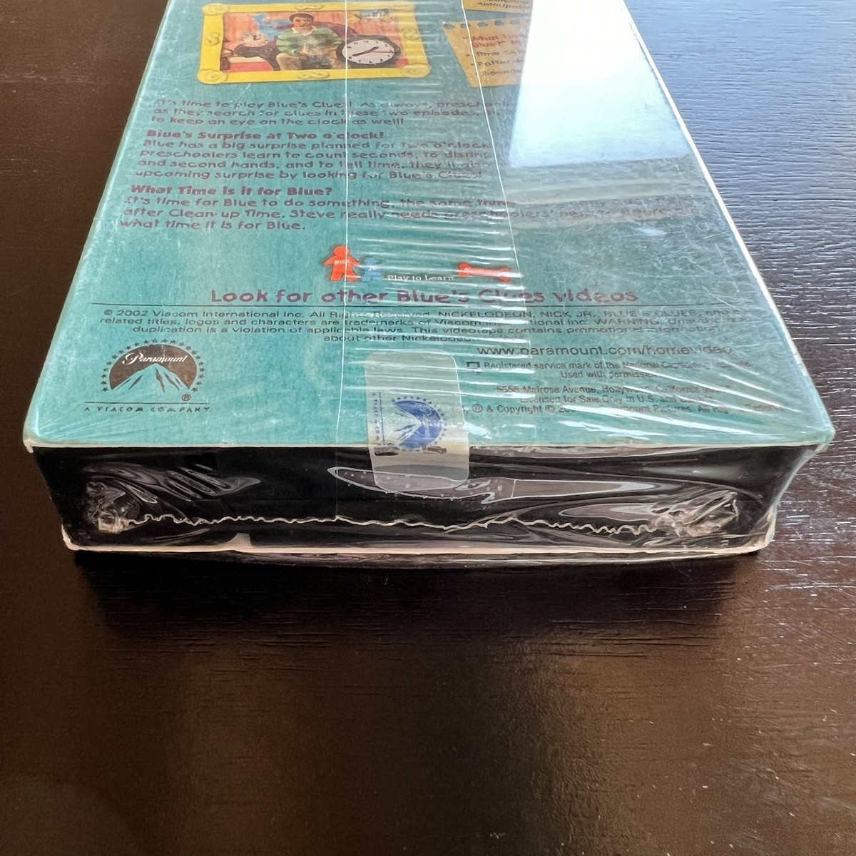 Blue［Times］ VHS Blue's Clues VHS LOT - Magenta Comes Over, Playtime With