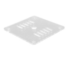 Tapa de tanque de acrílico transparente: 5,9 x 5,9 x 0,2 pulgadas cubierta superior de tanque de peces - anti acuario