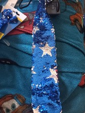 Let's Celebrate Light Up Patrotic 2 Way Sequin Tie