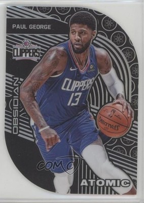 2019-20 Panini Obsidian Atomic 13/99 Paul George #29 18ms