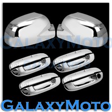 02-09 Chevy Trailblazer Chrome Mirror4 Door Handle Wo Psg Keyhole Cover Combo 02-09 Chevy Trailblazer Chrome Mirror4 Door Handle Wo Psg Keyhole Cover Combo