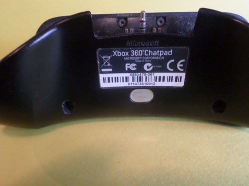 1 Microsoft Xbox 360 controller chat pad - Black in color - Picture 3 of 4
