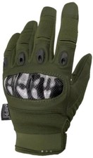 Large Mission Tactical Gloves Police Knuckle Guard Black military Olive Green