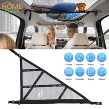 Car Ceiling Cargo Net Cars Interior Roof Double-layer Mesh Pocket for SUV Van
