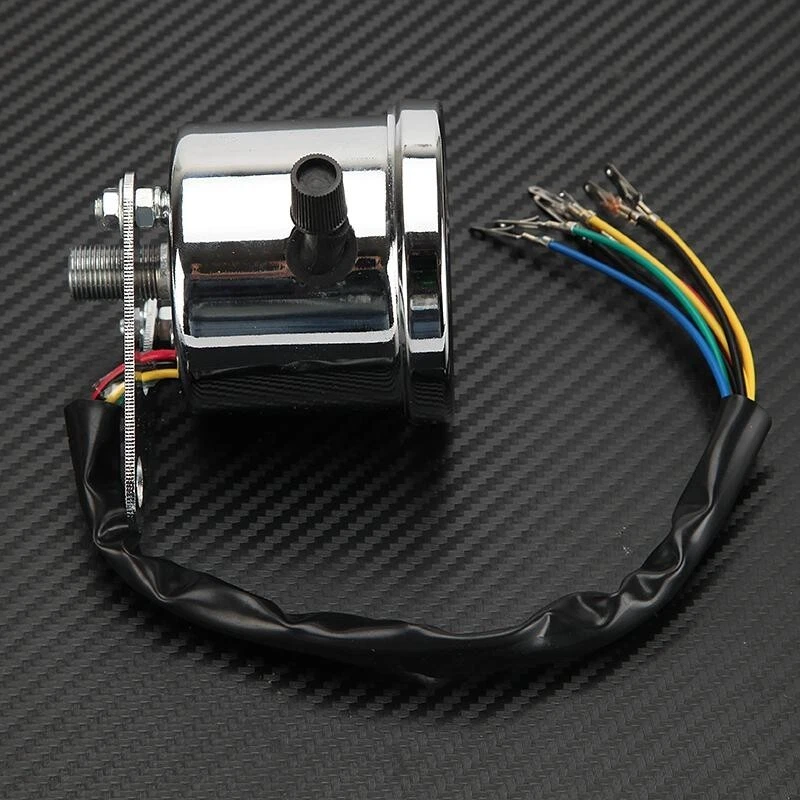 Motocicleta retroiluminada 2 velocímetro duplo para Harley Davidson XL Sportster 1200 883 - Imagem 4 de 4