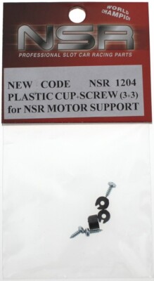 NSR 801204 Plastic Cup+Screw (3+3) for NSR Motor Support